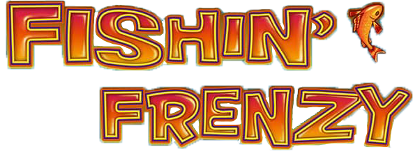 Fishing Frenzy Slot Game Logo Text